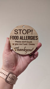 STOP - Allergy Tag